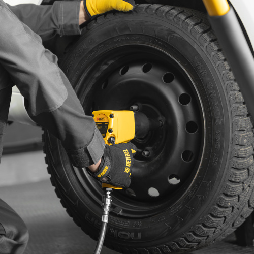 Ударный пневмогайковерт IW860+набор головок, 1/2", 7000 об/мин, 868 Нм Denzel по ценам производителя в Челябинске с доставкой по всей России