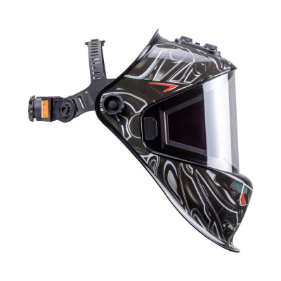 Маска сварщика КОРУНД МЕГА "чёрная" (ф-р MEGA, внеш. регулировка) в коробке по ценам производителя в Челябинске с доставкой по всей России