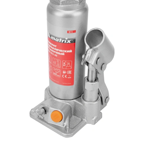 Домкрат гидравлический бутылочный, 2 т, h подъема 181-345 мм, в пластиковом кейсе Matrix по ценам производителя в Челябинске с доставкой по всей России