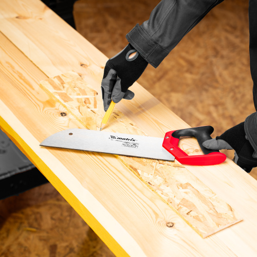 Пила для фанеры с запилом, 330 мм, двухкомпонентная рукоятка Matrix по ценам производителя в Челябинске с доставкой по всей России