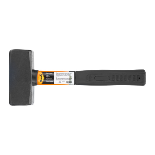 Кувалда, 2000 г, фибергласовая обрезиненная рукоятка Sparta по ценам производителя в Челябинске с доставкой по всей России