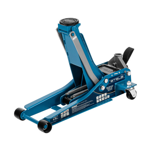 Домкрат гидравлический подкатной 3 т, быстрый подъем, Low profile quick lift, 75-505 мм, профессиональный STELS по ценам производителя в Челябинске с доставкой по всей России
