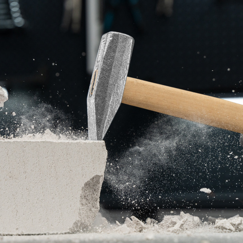 Молоток слесарный, 800 г, квадратный боек, деревянная рукоятка по ценам производителя в Челябинске с доставкой по всей России