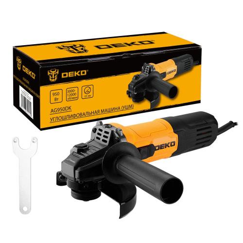 Углошлифовальная машина (УШМ) DEKO AG950DK, 125мм, 950 Вт по ценам производителя в Челябинске с доставкой по всей России