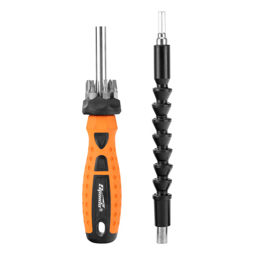 Отвертка телескопическая, набор бит, гибкий привод, 8 шт, Sparta по ценам производителя в Челябинске с доставкой по всей России