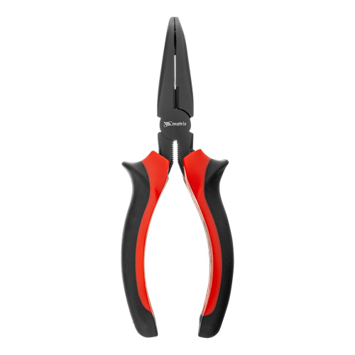Длинногубцы изогнутые Black Nickel, 160 мм, двухкомпонентные рукоятки Matrix по ценам производителя в Челябинске с доставкой по всей России
