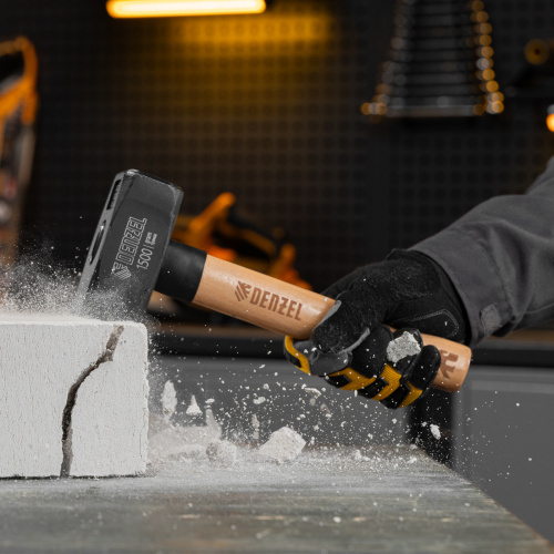 Кувалда, 1500 г, кованая головка, буковая рукоятка Denzel по ценам производителя в Челябинске с доставкой по всей России