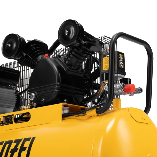 Компрессор воздушный BCV2200/100, ременный привод, 2.2 кВт, 100 литров, 370 л/мин Denzel по ценам производителя в Челябинске с доставкой по всей России