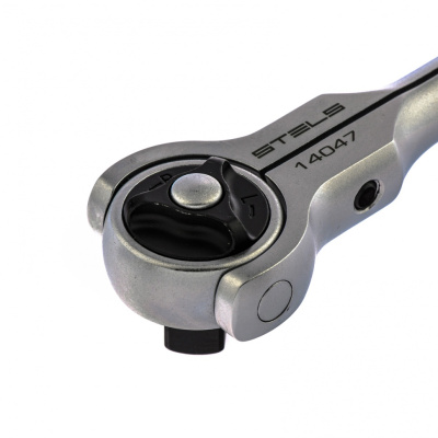 Ключ трещотка 1/2, 72 зуба, с быстрым сбросом, поворотная голова СrV Stels по ценам производителя в Челябинске с доставкой по всей России