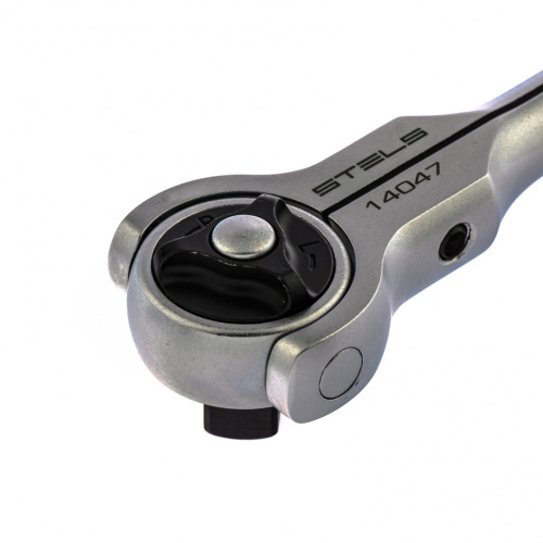 Ключ трещотка 1/2, 72 зуба, с быстрым сбросом, поворотная голова СrV Stels по ценам производителя в Челябинске с доставкой по всей России