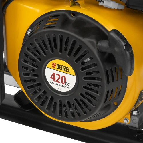 Генератор бензиновый PS 55 EA, 5.5 кВт, 230 В, 25 л, коннектор автоматики, электростартер Denzel по ценам производителя в Челябинске с доставкой по всей России
