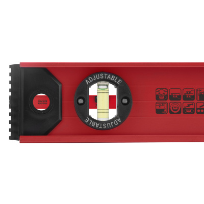 Уровень алюминиевый "Рельс", 800 мм, 3 глазка, усиленный Matrix по ценам производителя в Челябинске с доставкой по всей России