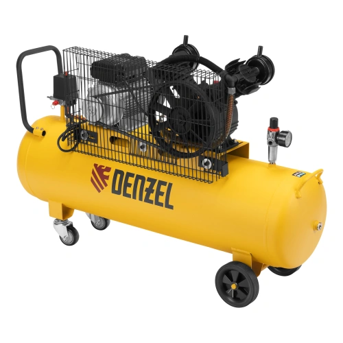 Компрессор воздушный BCV2300/100, ременный привод, 2.3 кВт, 100 литров, 440 л/мин Denzel по ценам производителя в Челябинске с доставкой по всей России