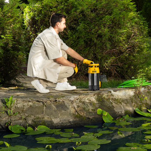 Погружной насос высокого давления PH1100, 1100Вт, подъем 40м, 5500 л/ч Denzel по ценам производителя в Челябинске с доставкой по всей России