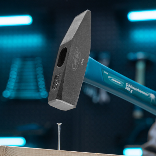 Молоток слесарный, 500 г, квадратный боек, фибергласовая обрезиненная рукоятка Gross по ценам производителя в Челябинске с доставкой по всей России