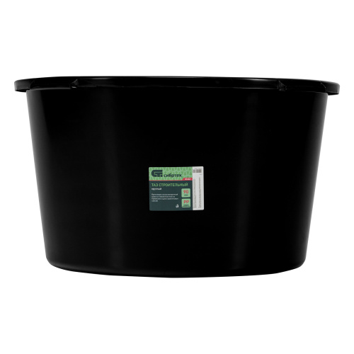 Таз круглый строительный, 90 л Сибртех по ценам производителя в Челябинске с доставкой по всей России