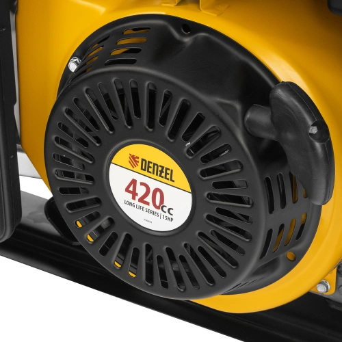 Генератор бензиновый PS 70 EA, 7.0 кВт, 230 В, 25 л, коннектор автоматики, электростартер Denzel по ценам производителя в Челябинске с доставкой по всей России