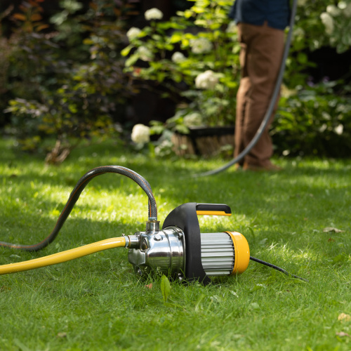 Садовый поверхностный насос GP1200Х, 1200 Вт, 3700 л/ч, подъем 46 м, нержавейка Denzel по ценам производителя в Челябинске с доставкой по всей России