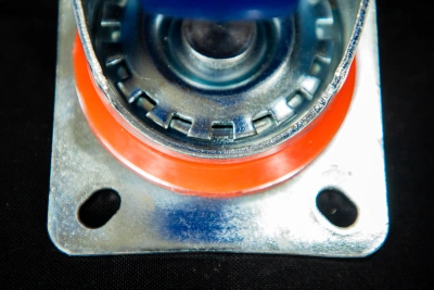 Колесо поворотное резина SRCLb 63 160 мм с тормозом (N) по ценам производителя в Челябинске с доставкой по всей России