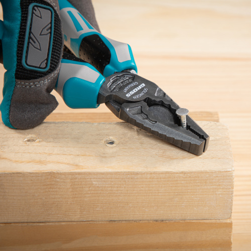 Плоскогубцы комбинированные 165 мм, трехкомпонентные рукоятки Gross по ценам производителя в Челябинске с доставкой по всей России