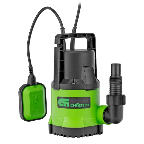 Дренажный насос для чистой воды СДН300-5, 300 Вт, напор 6.5м, 6500 л/ч Сибртех по ценам производителя в Челябинске с доставкой по всей России