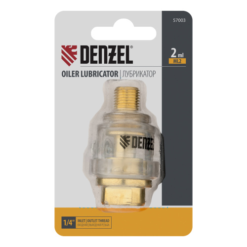Лубрикатор ML2, 10 бар, 1/4" Denzel по ценам производителя в Челябинске с доставкой по всей России