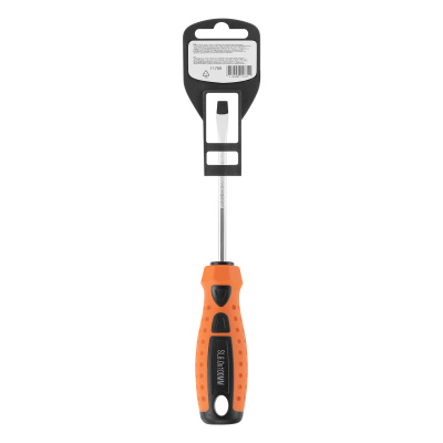 Отвертка "Point", SL6 х 100 мм, CS, двухкомпонентная рукоятка Sparta по ценам производителя в Челябинске с доставкой по всей России