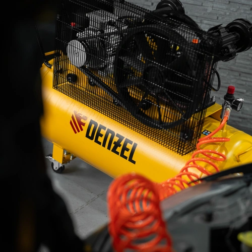 Компрессор воздушный рем. привод BCV 4000-T/200, 4,0 кВт, 200 литров, 690 л/мин Denzel по ценам производителя в Челябинске с доставкой по всей России