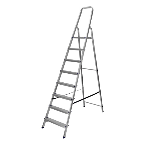 Стремянка, 8 ступеней, алюминиевая, Сибртех по ценам производителя в Челябинске с доставкой по всей России