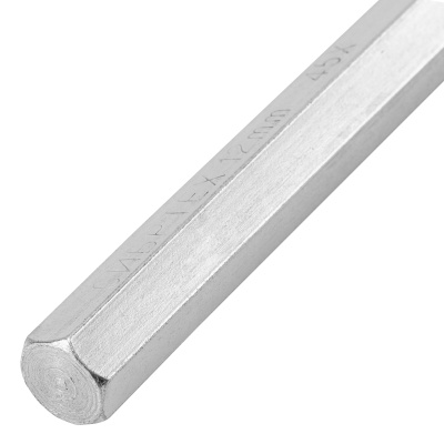 Ключ имбусовый HEX, 12 мм, 45x, закаленный, никель Сибртех по ценам производителя в Челябинске с доставкой по всей России