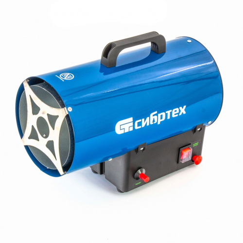 Газовая тепловая пушка СТГ-15, 15 кВт, 500 м3/ч, пропан-бутан Сибртех по ценам производителя в Челябинске с доставкой по всей России