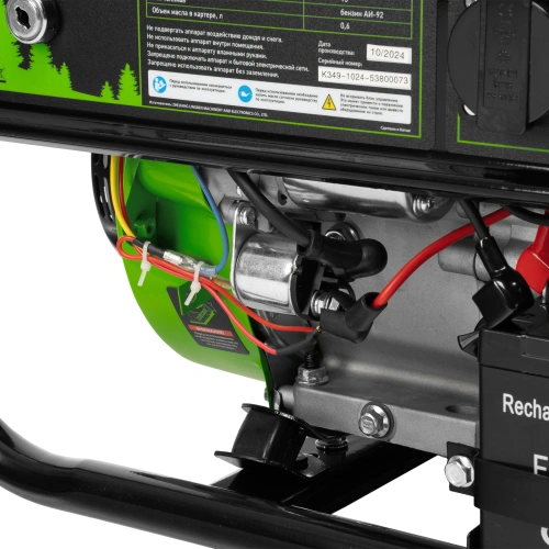 Генератор бензиновый БС-3500Э, 3.2 кВт, 230В, 4-х тактный, 15 л, электростартер Сибртех по ценам производителя в Челябинске с доставкой по всей России