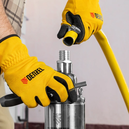 Скважинный насос DWS-4-150, винтовой, диаметр 4", 1300 Вт, 2000 л/ч, напор 150 м Denzel по ценам производителя в Челябинске с доставкой по всей России