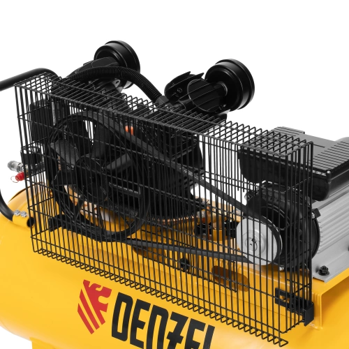 Компрессор воздушный BCV2200/100, ременный привод, 2.2 кВт, 100 литров, 370 л/мин Denzel по ценам производителя в Челябинске с доставкой по всей России