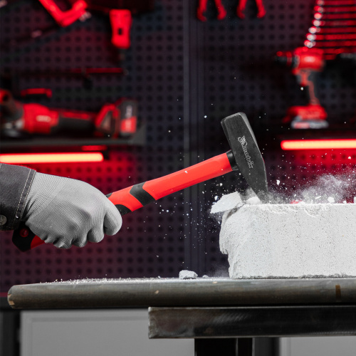 Молоток слесарный, 1000 г, фибергласовая обрезиненная рукоятка Matrix по ценам производителя в Челябинске с доставкой по всей России