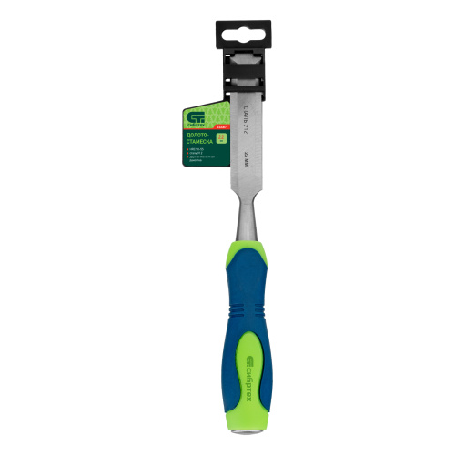 Долото-стамеска, 22 мм, двухкомпонентная рукоятка Сибртех по ценам производителя в Челябинске с доставкой по всей России