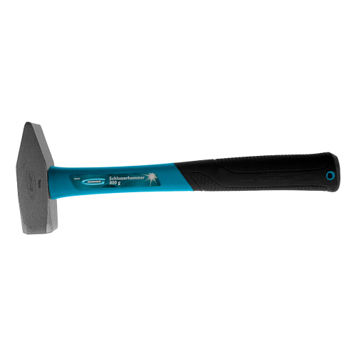 Молоток слесарный, 800 г, квадратный боек, фибергласовая обрезиненная рукоятка Gross по ценам производителя в Челябинске с доставкой по всей России