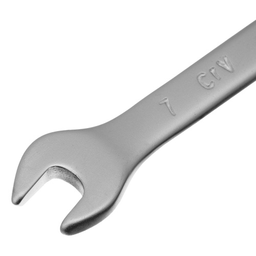 Ключ комбинированный, 7 мм, CrV, матовый хром Matrix по ценам производителя в Челябинске с доставкой по всей России