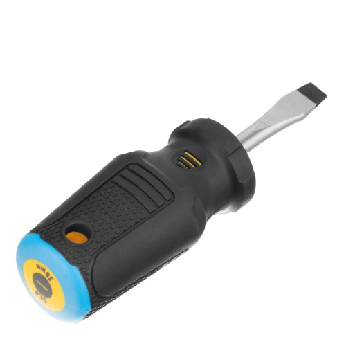 Отвертка SL6x38 мм, CrV, трехкомпонентная рукоятка Denzel по ценам производителя в Челябинске с доставкой по всей России