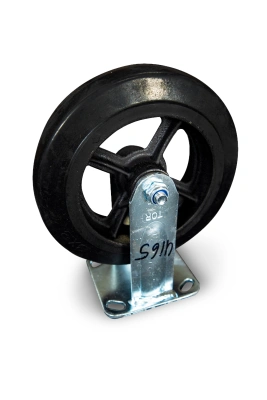 Колесо большегрузное неповоротное FCd 80 200 мм обрезиненное (N) по ценам производителя в Челябинске с доставкой по всей России