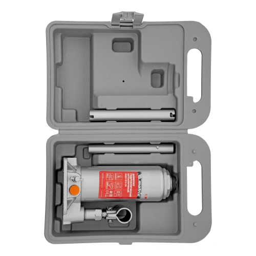 Домкрат гидравлический бутылочный, 4 т, h подъема 194-372 мм, в пластиковом кейсе Matrix по ценам производителя в Челябинске с доставкой по всей России