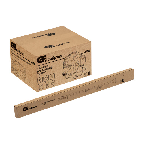 Триммер бензиновый ТС-2500Р, 43 см3, разъемная штанга, состоит из 2 частей Сибртех по ценам производителя в Челябинске с доставкой по всей России