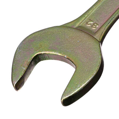 Ключ рожковый, 30 х 32 мм, желтый цинк Сибртех по ценам производителя в Челябинске с доставкой по всей России