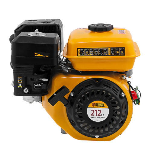 Двигатель бензиновый RX-17K, 7 л.с., 212 см3, горизонтальный вал шпонка 19 мм Denzel по ценам производителя в Челябинске с доставкой по всей России