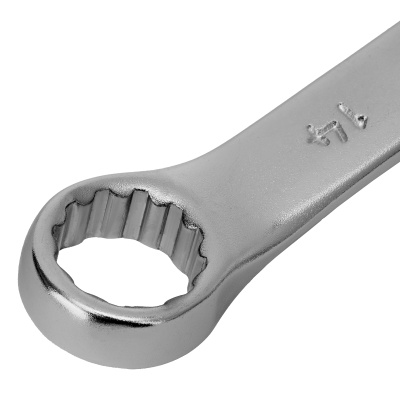 Ключ комбинированный, 14 мм, CrV, матовый хром Stels по ценам производителя в Челябинске с доставкой по всей России