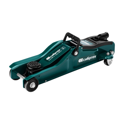 Домкрат гидравлический подкатной, 2 т, 85-330 мм, низкий подхват, в пласт. кейсе Сибртех по ценам производителя в Челябинске с доставкой по всей России