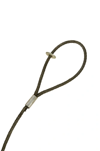 Строп канатный TOR УСК1 (СКП) г/п 0,8 т 1,0 м (опрессовка) по ценам производителя в Челябинске с доставкой по всей России