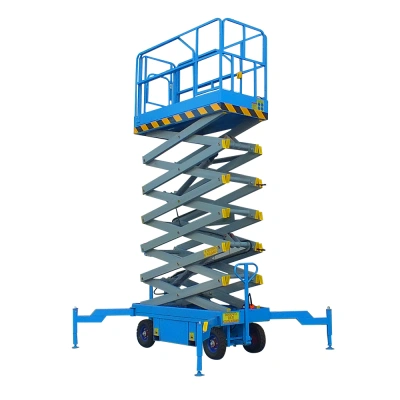 Подъемник ножничный самоходный 500 кг 6/8 м TOR SJY-0,5-6 DC аккумуляторный по ценам производителя в Челябинске с доставкой по всей России