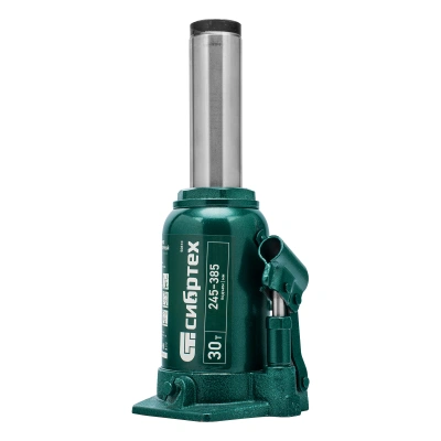 Домкрат гидравлический бутылочный, 30 т, 245-385 мм Сибртех купить в Москве с доставкой по всей России | ProtosMarket.ru