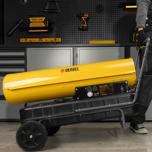 Дизельная тепловая пушка DHG-50, 50 кВт, 1100 м3/ч, прямой нагрев Denzel по ценам производителя в Челябинске с доставкой по всей России